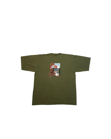 Vintage Quiksilver T-shirt Olive (L)