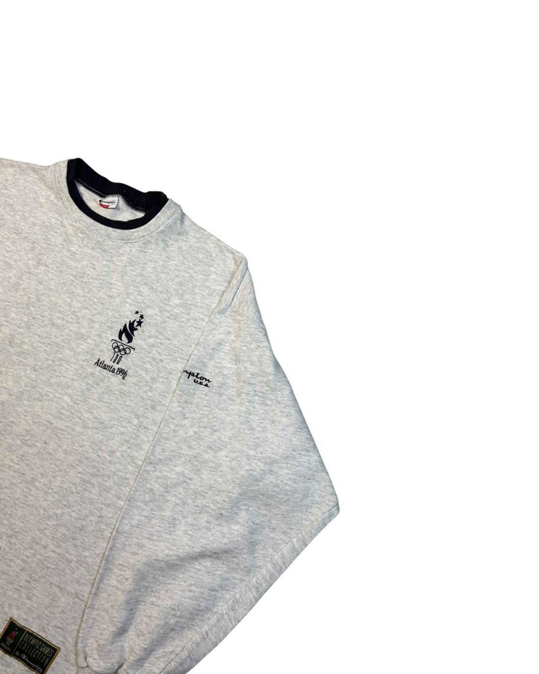 Vintage Champion "Atlanta 1996 Olympic Games" Crewneck Grey (L)