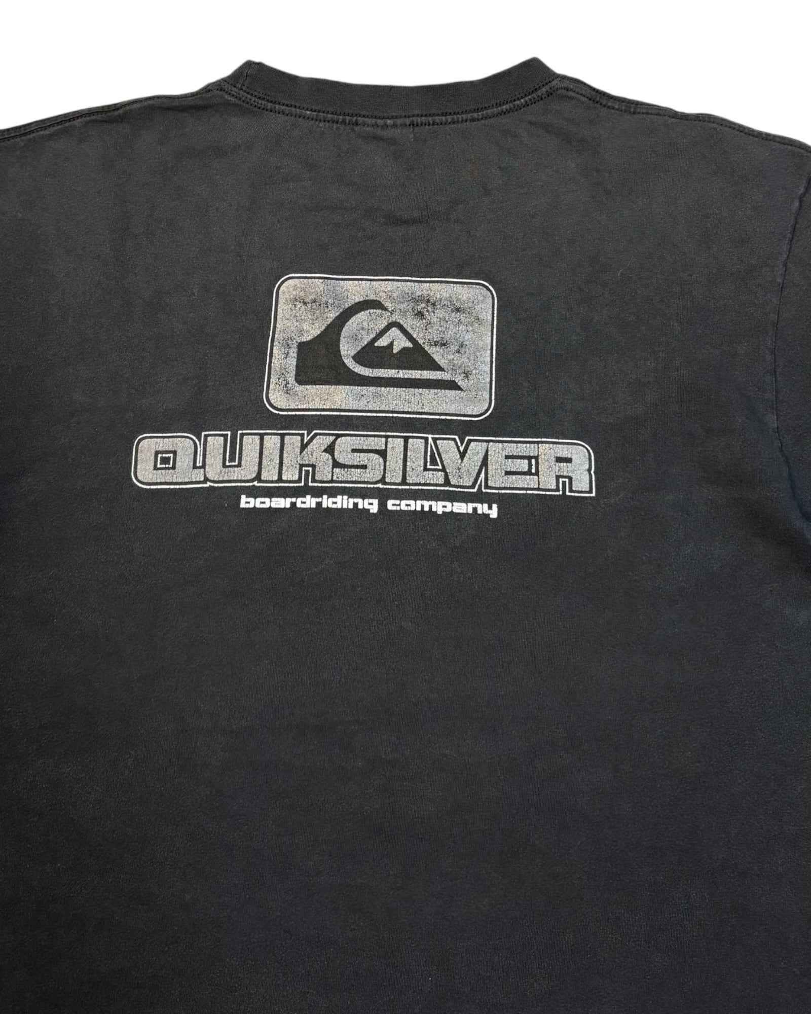 Vintage Quiksilver T-shirt | Black | Size M cropped