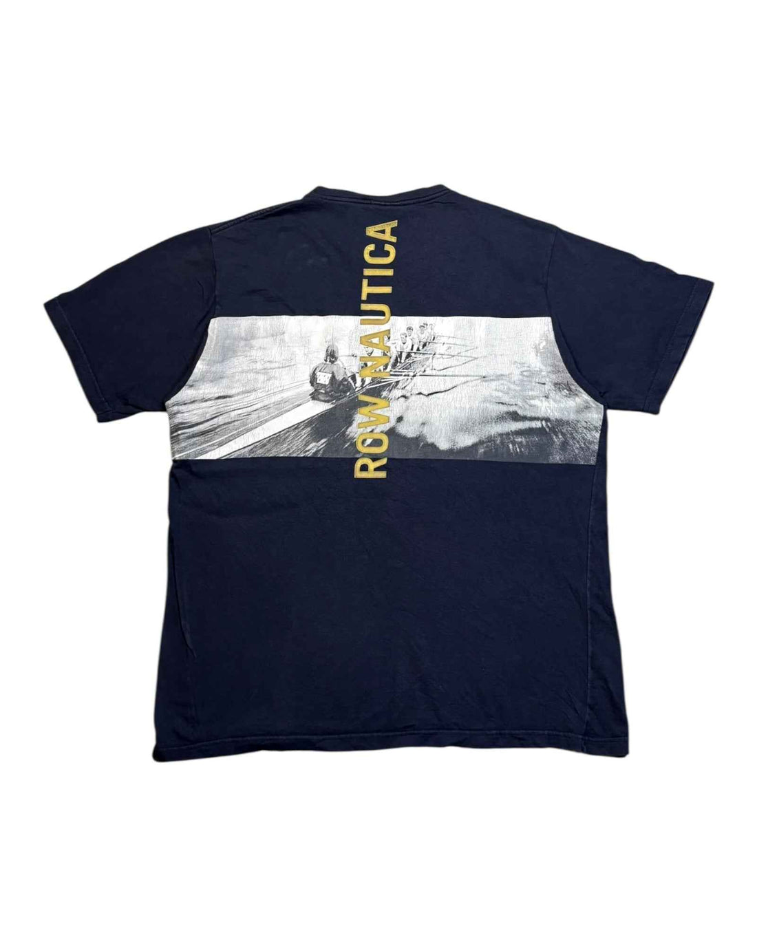 Vintage Nautica T-shirt | Navy Blue | Size L