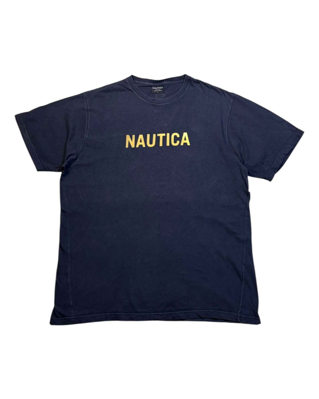Vintage Nautica T-shirt | Navy Blue | Size L