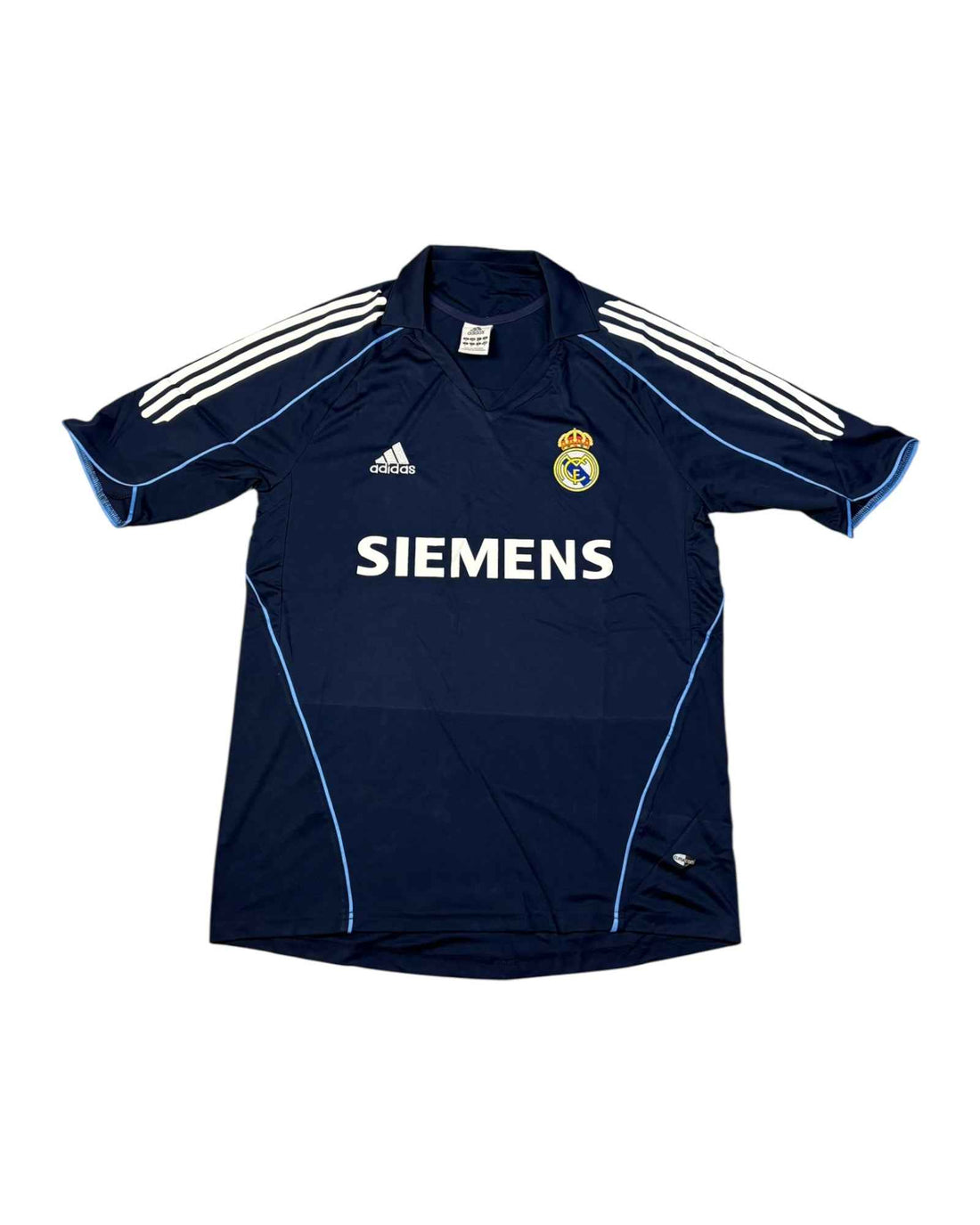 Vintage Real Madrid 2005-06 Football Jersey | Navy Blue | Size M