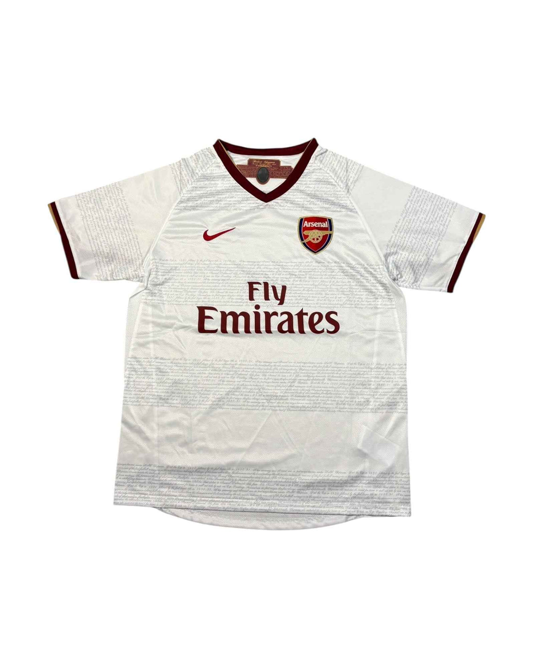 Vintage Arsenal 2007-08 Away Jersey | White | Size L
