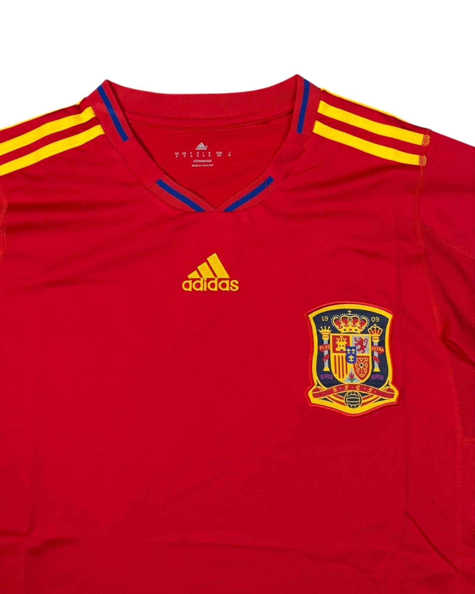 Vintage 2010 Spain Home Jersey | Red | Size S