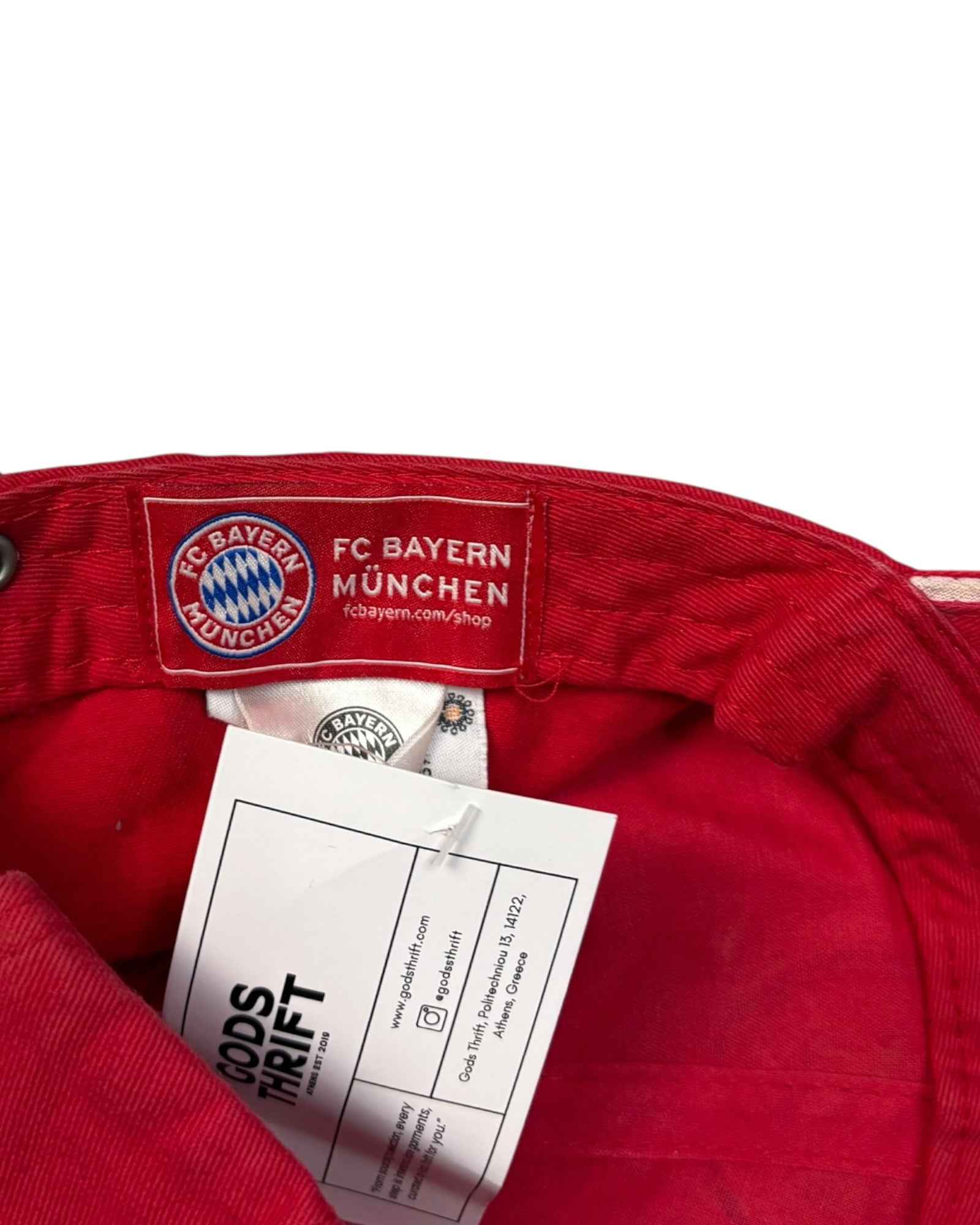 Vintage Official Bayern Munchen Hat | Red | One Size