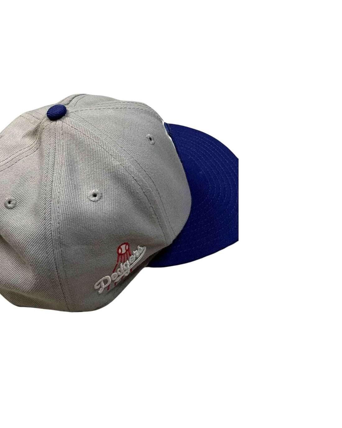 New Era La Dodgers Cap | Grey - Blue | One Size