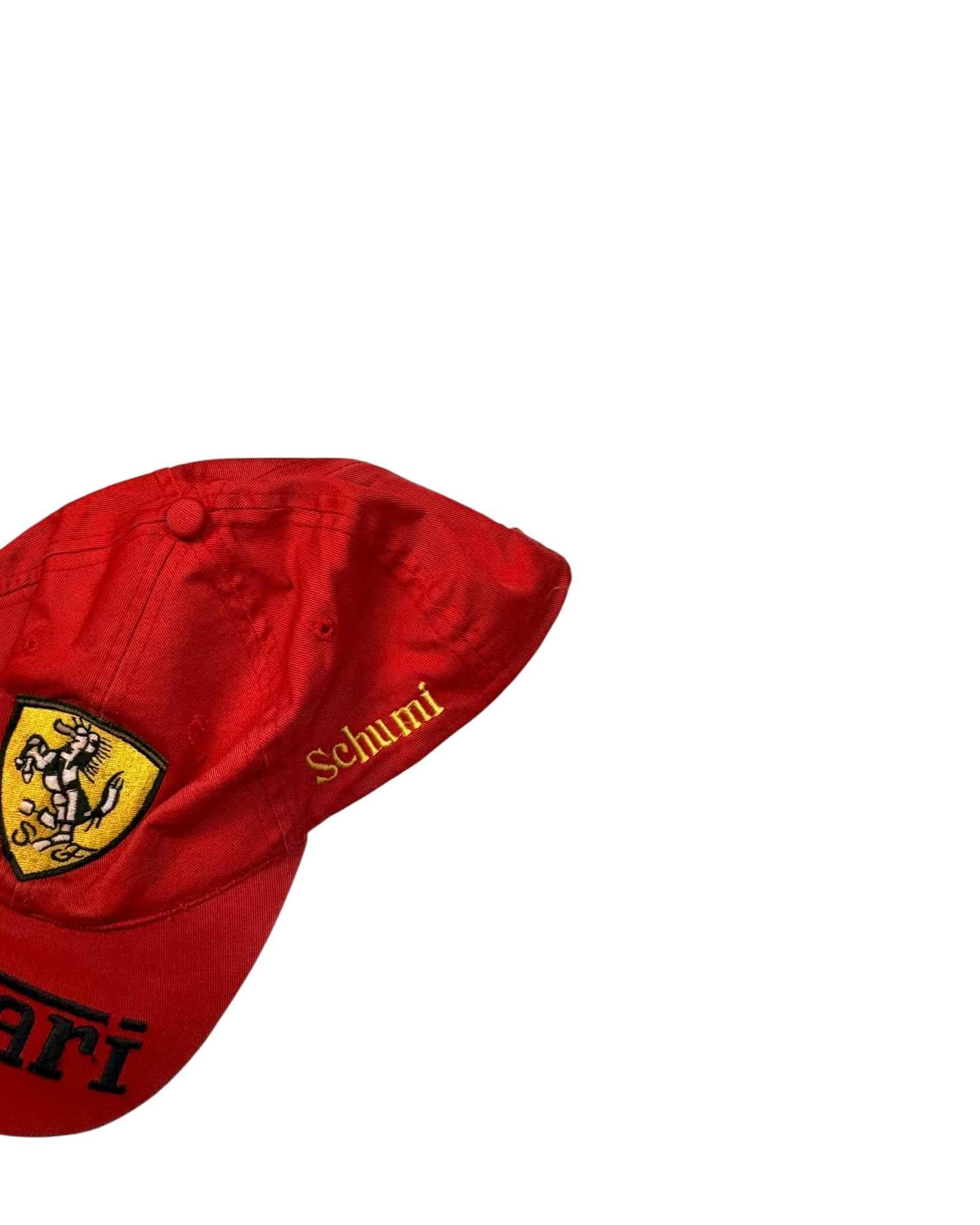 Vintage 90s Schumi Cap | Red | One Size