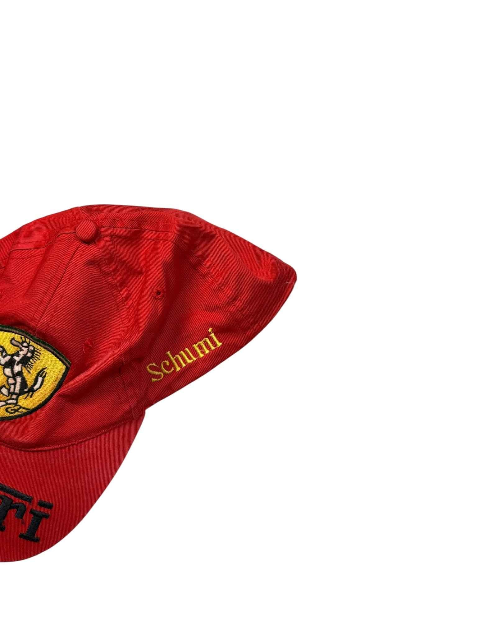 Vintage 90s Schumi Cap | Red | One Size