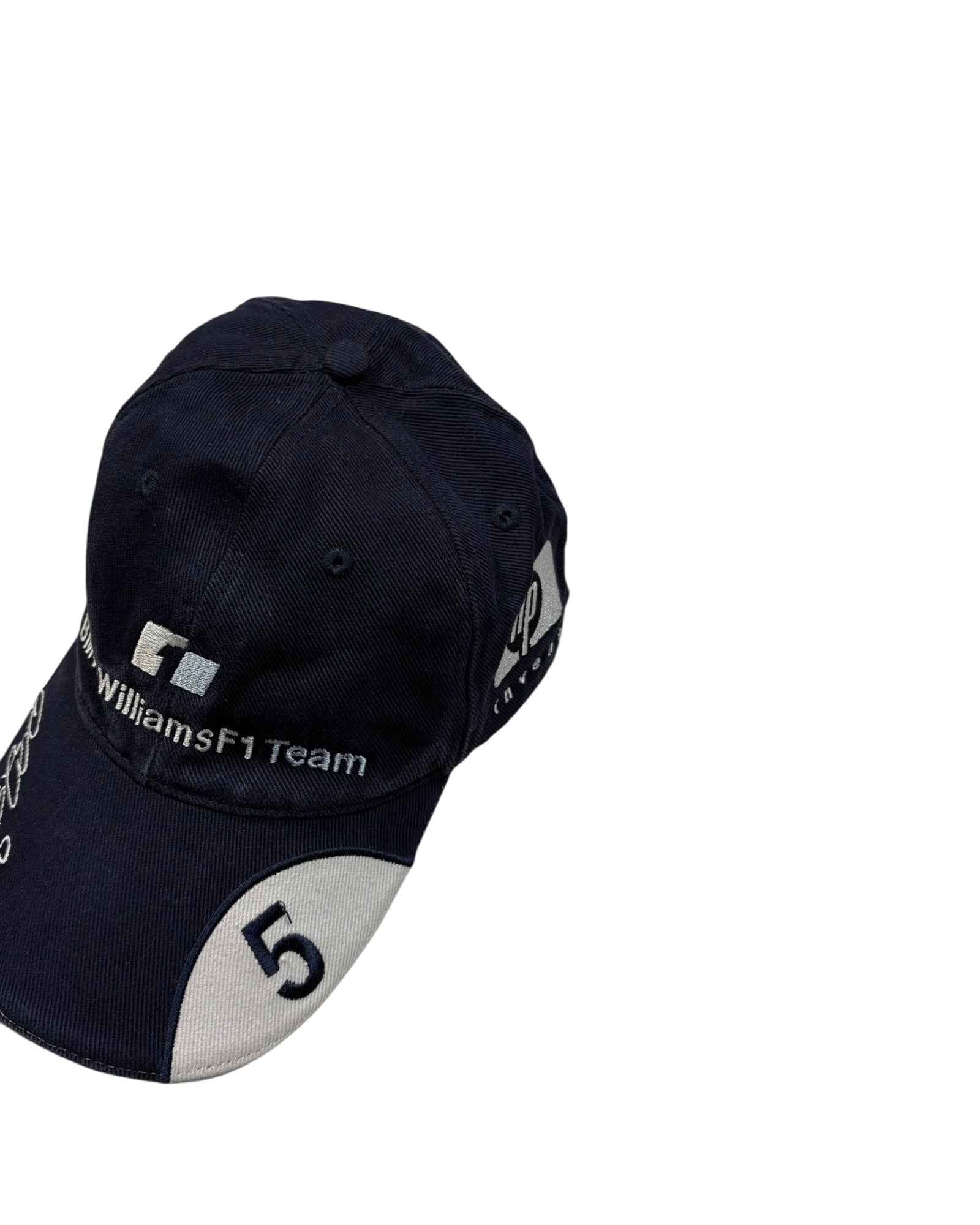 Vintage 2002 BMW Williams F1 Team Ralph Schumacher Signed Cap | Navy Blue | One Size