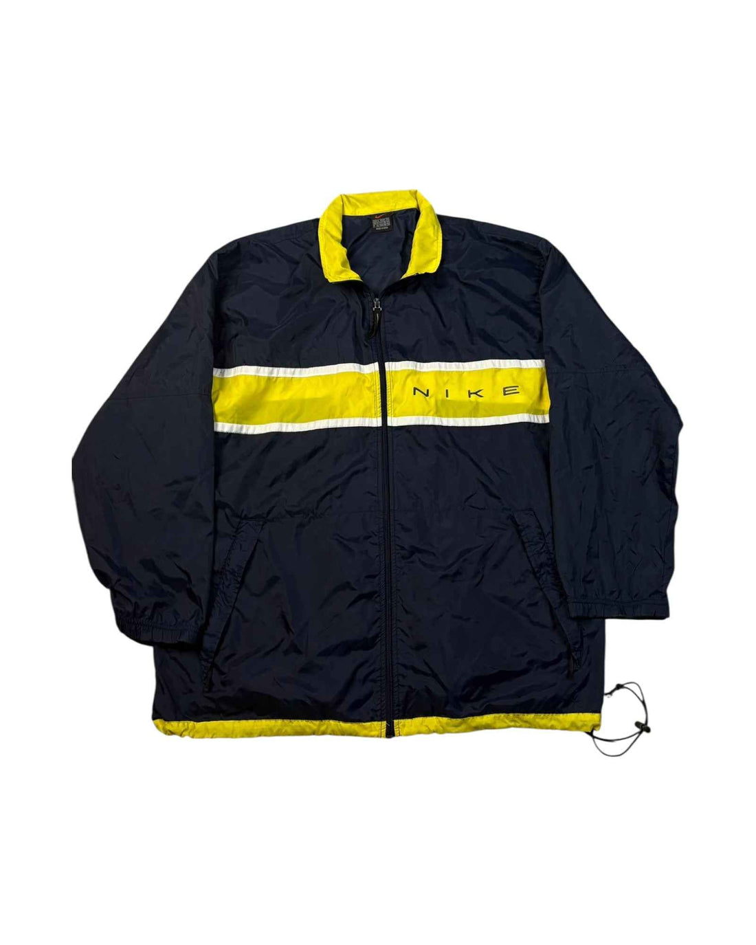 Vintage 90s Nike Windbreaker | Navy Blue | Size 2XL