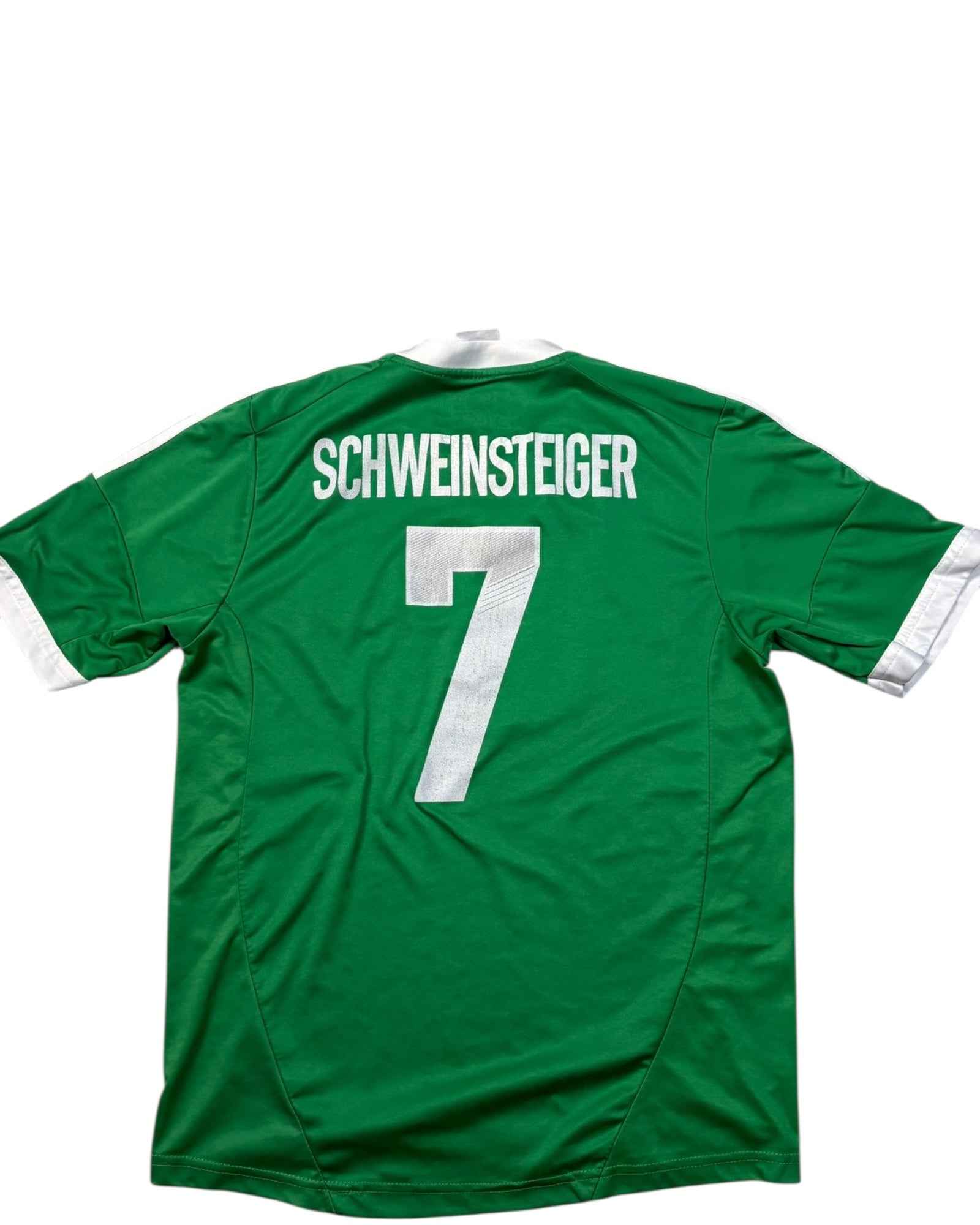 Adidas 2012 Germany Away Jersey Schweinsteiger #7 | Green | Size S