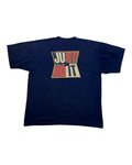 Vintage 1990s Nike T-shirt | Navy Blue | Size XL