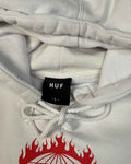 Huf X Thrasher Hoodie | White | Size L