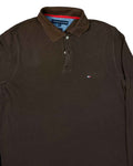 Vintage Tommy Hilfiger Polo Longsleeve T-Shirt | Brown | Size M