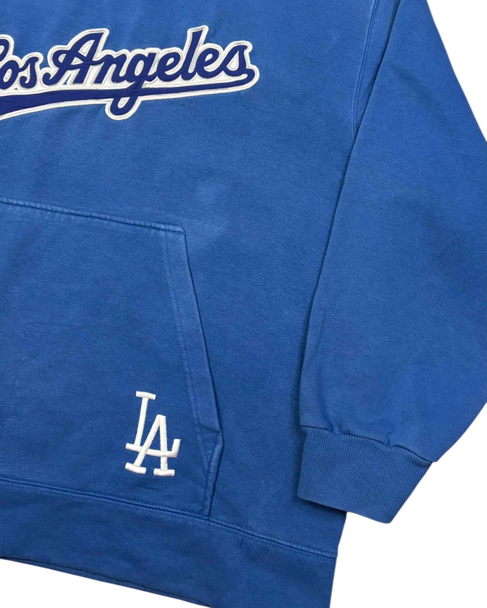 Vintage 00s Nike MLB "La Dodgers" Hoodie | Blue | Size L