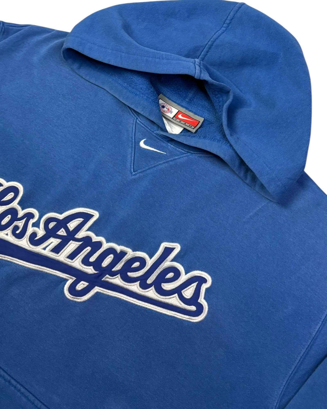 Vintage 00s Nike MLB "La Dodgers" Hoodie | Blue | Size L