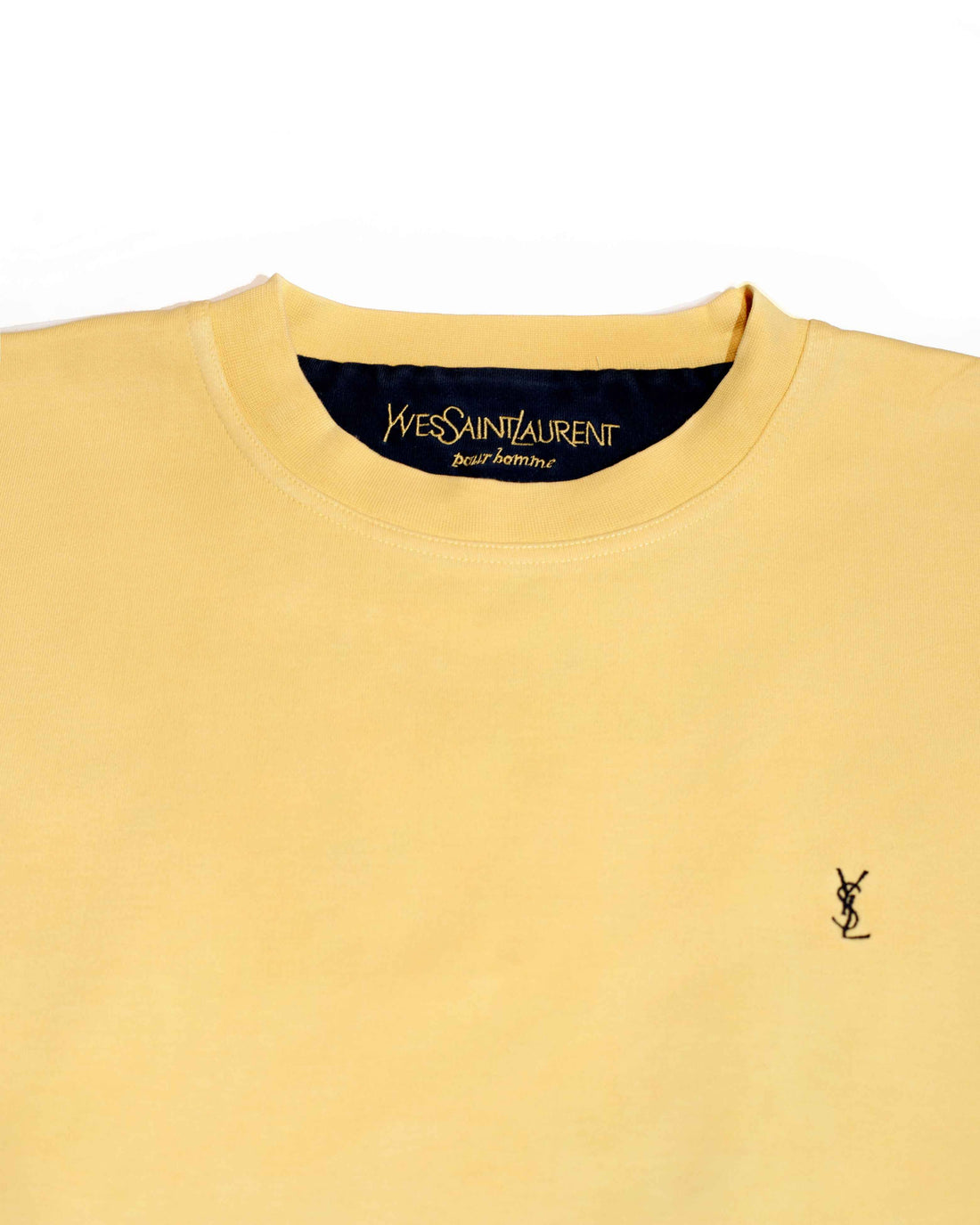 Yves Saint Laurent 90s Crewneck in Cannary - Gods Thrift Athens