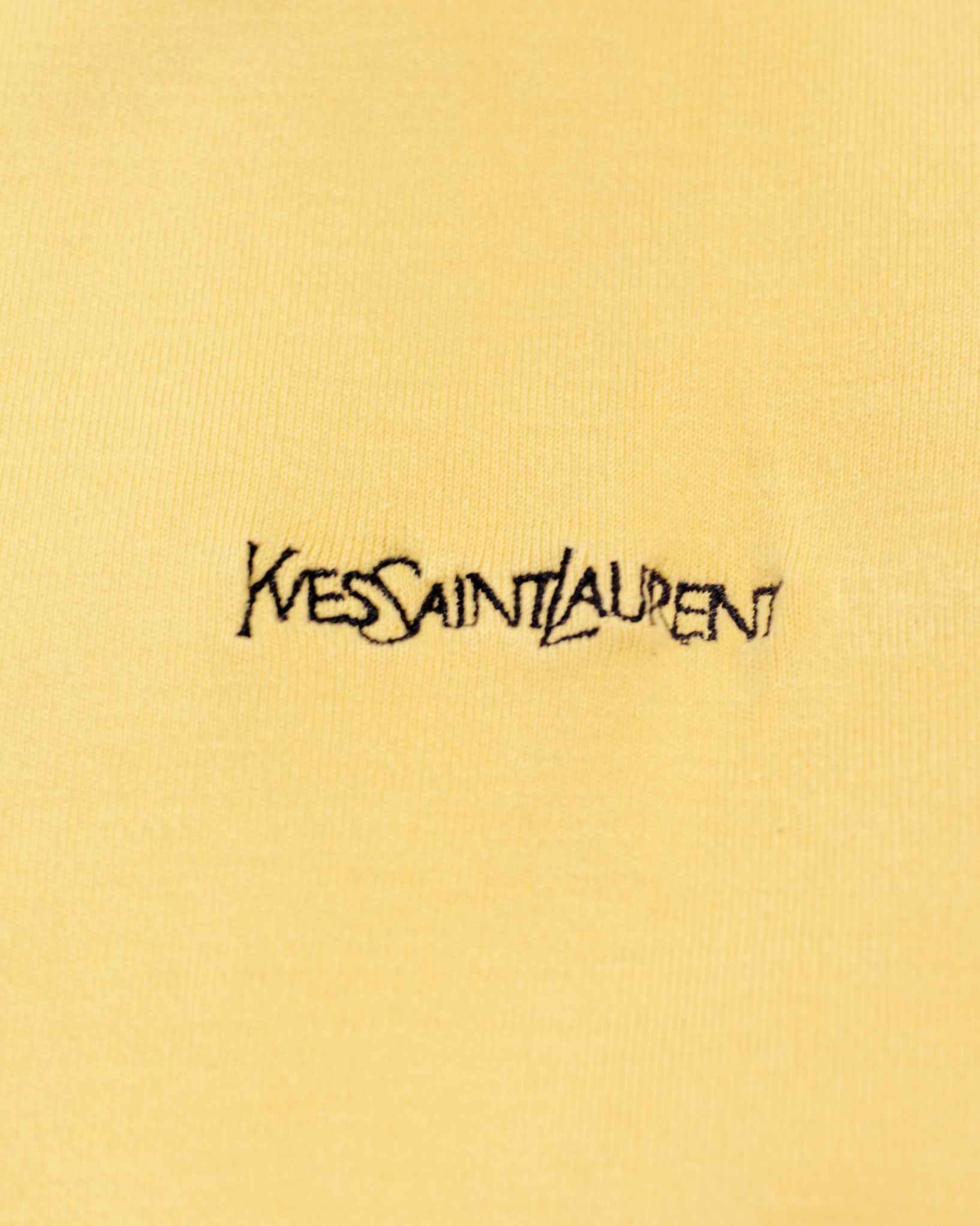 Yves Saint Laurent 90s Crewneck in Cannary - Gods Thrift Athens