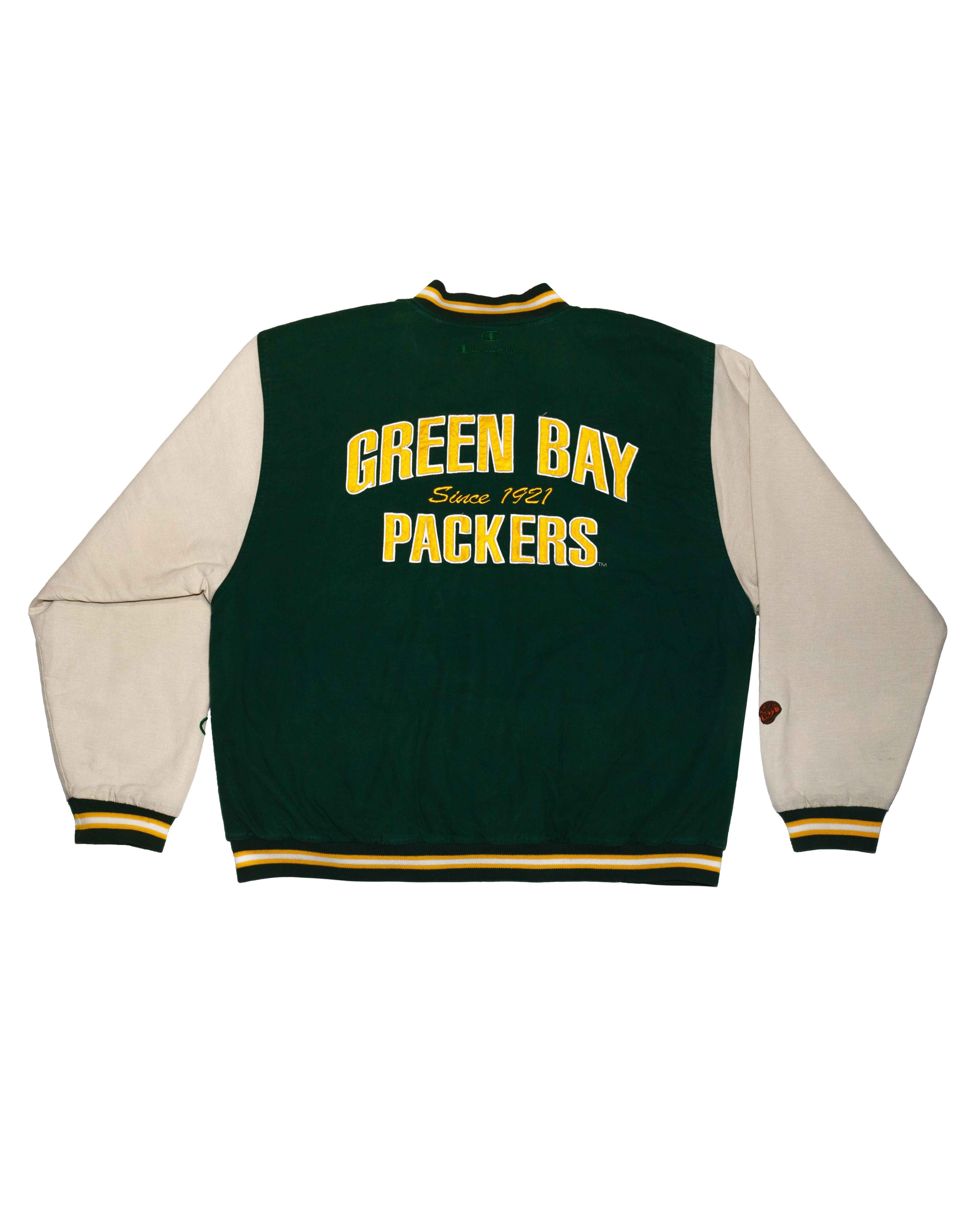 Champion ''Green Bay Packers'' Varsity jacket - Gods Thrift Athens
