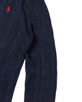 Vintage Polo Ralph Lauren Cable Knit | Navy Blue | Size M