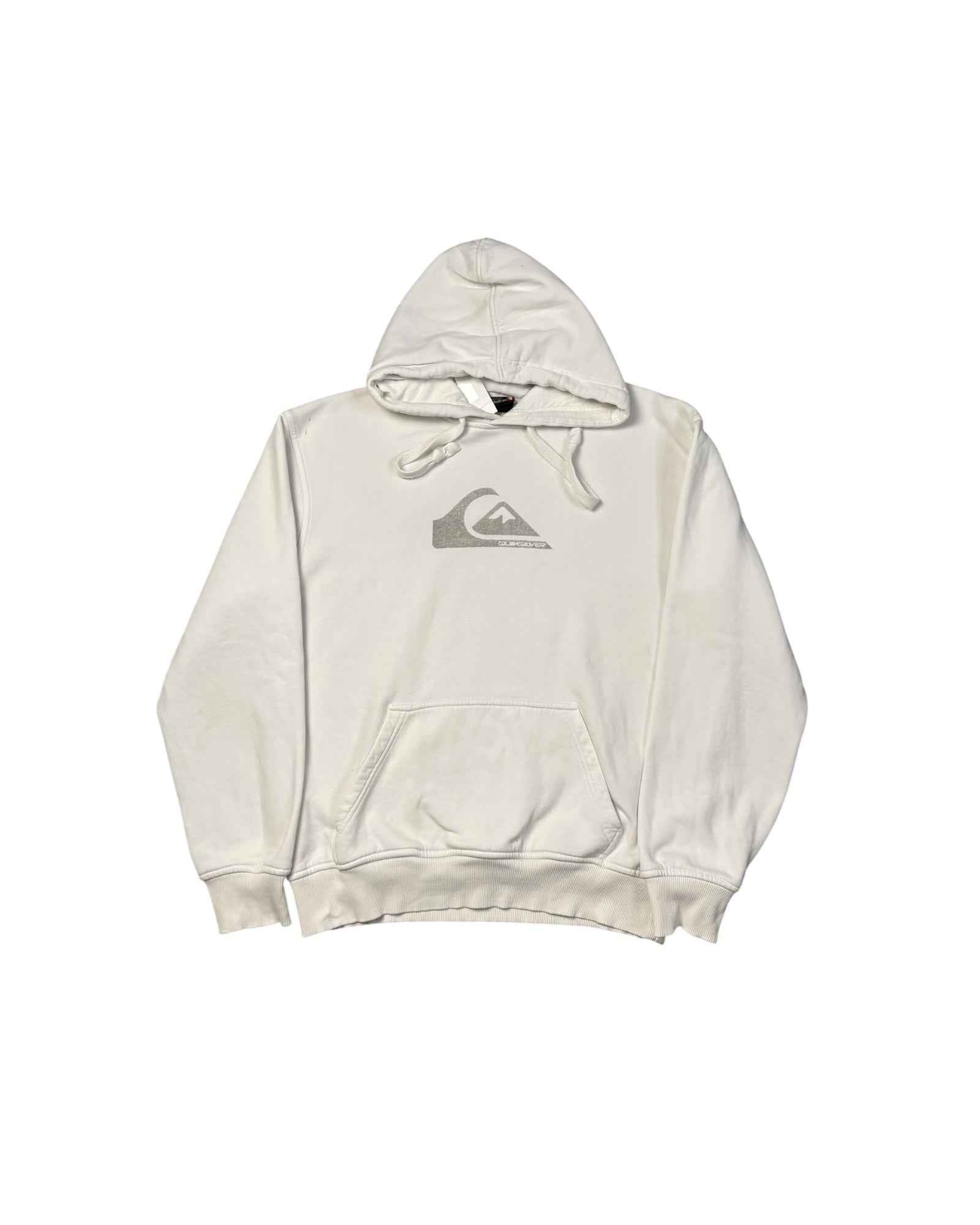 Vintage Quiksilver Hoodie | White | Size L