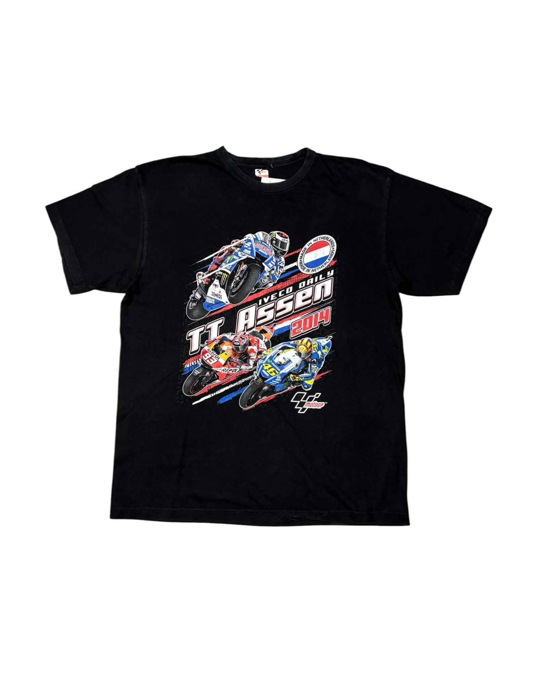 2014 Moto Gp T-shirt | Black | Size L
