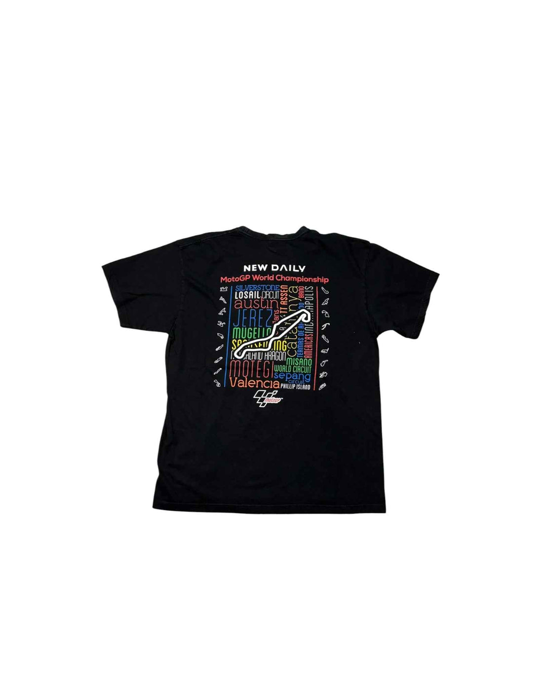 2014 Moto Gp T-shirt | Black | Size L