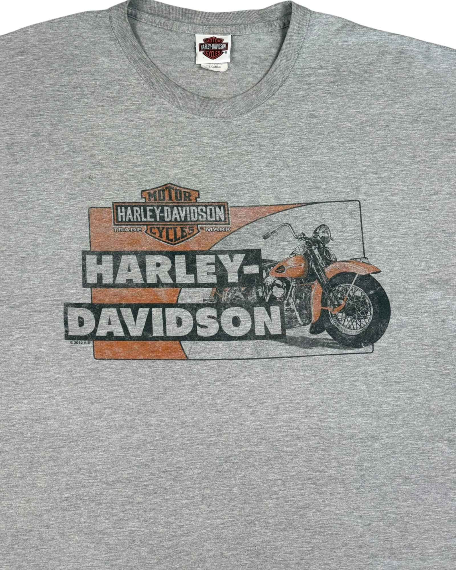 Harley Davidson T-shirt | Grey | Size XL