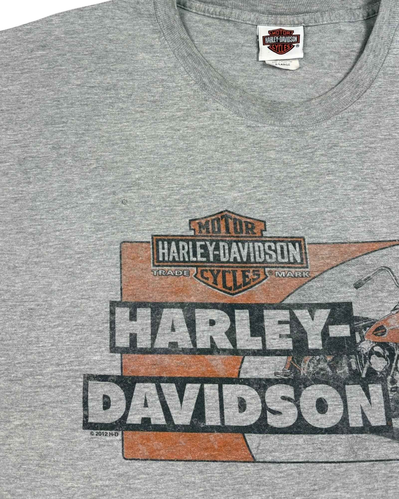 Harley Davidson T-shirt | Grey | Size XL