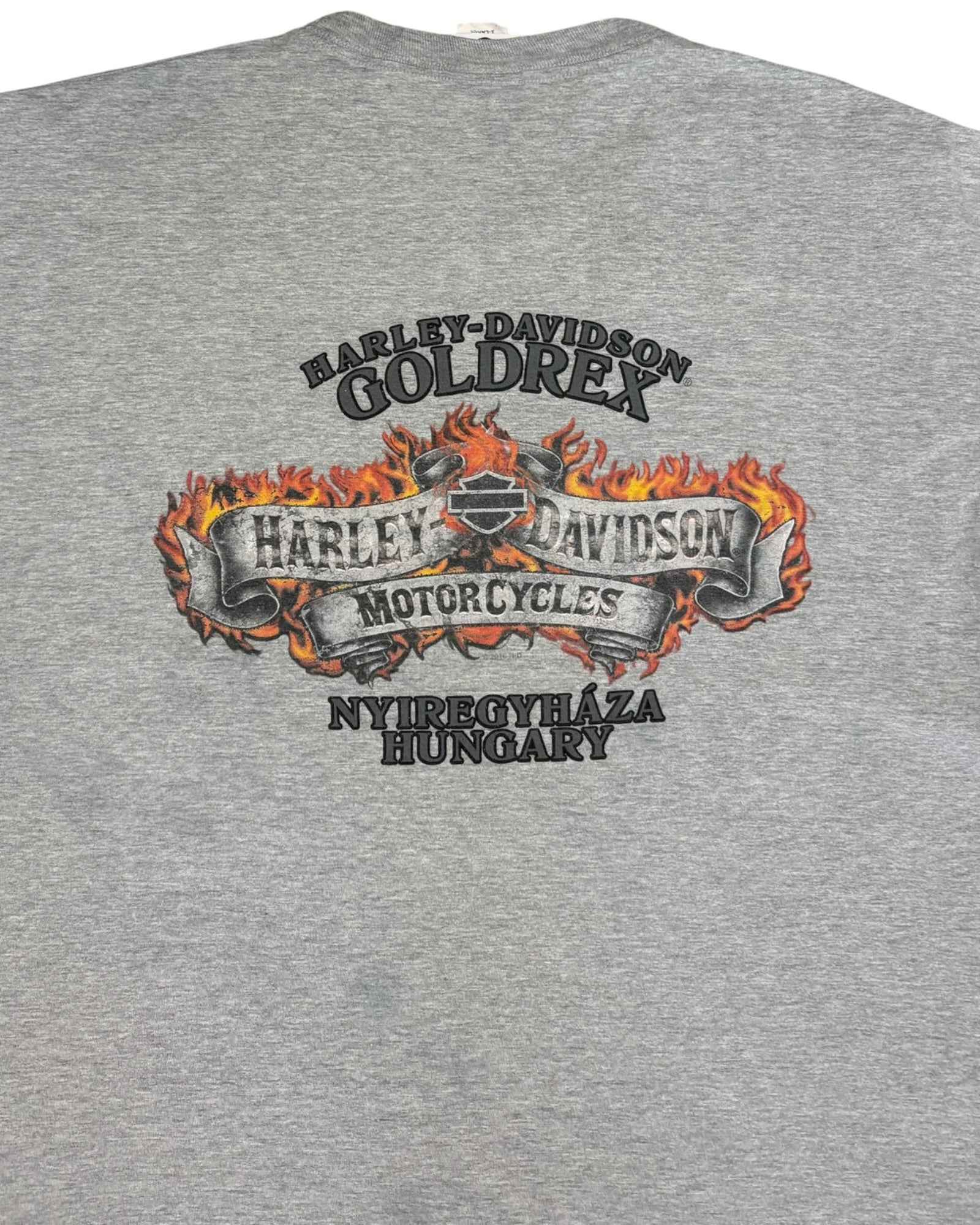 Harley Davidson T-shirt | Grey | Size XL