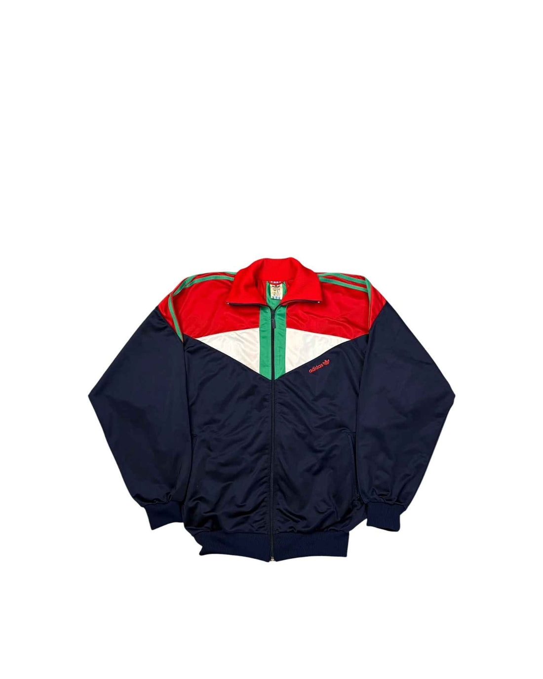 Vintage Late 80s - Early 90s Adidas Trackjacket | Multicolor | Size L