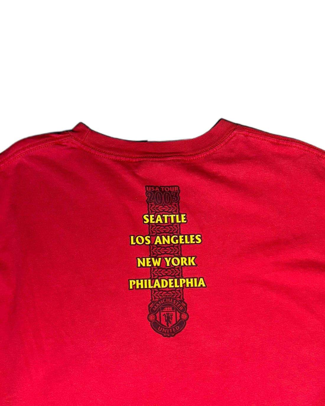 Nike X Manchester United T-shirt XL (Red) - Gods Thrift Athens