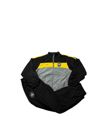 Vintage 2007-8 Brazil National Team | Black/Grey/Yellow | Size 2XL
