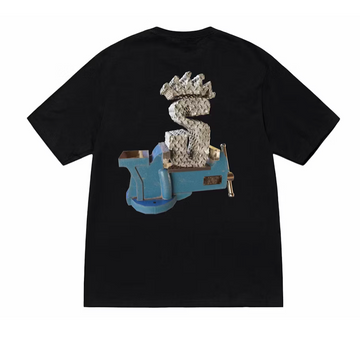 Stussy Tuff Stuff T-shirt Black (XL) - Gods Thrift Athens