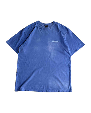 Stussy T-shirt Blue (XL) - Gods Thrift Athens
