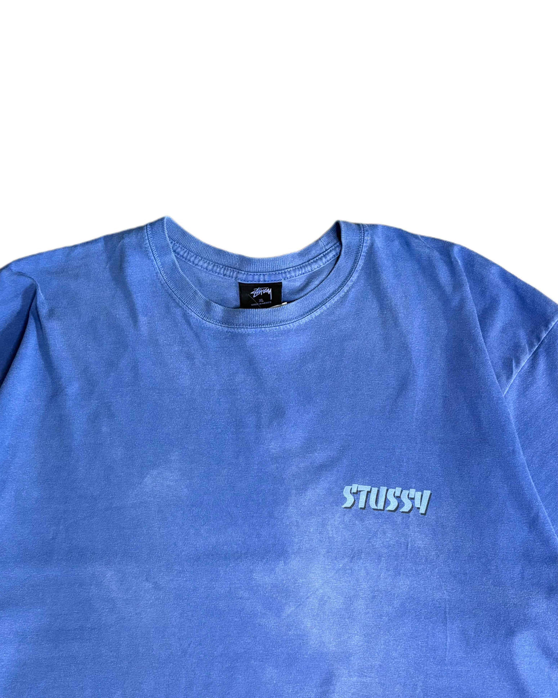 Stussy T-shirt Blue (XL) - Gods Thrift Athens