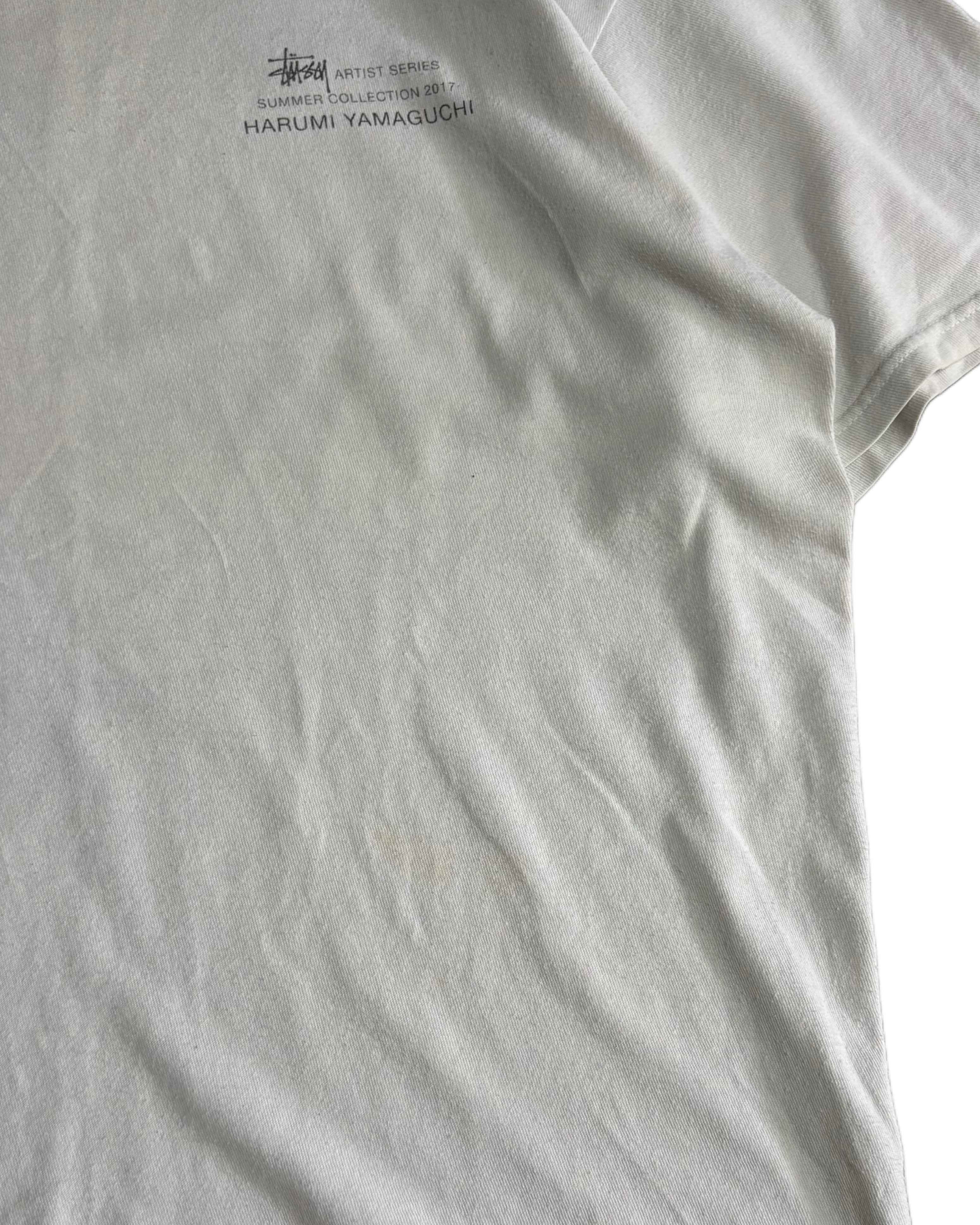 Stussy T-shirt White (L) - Gods Thrift Athens